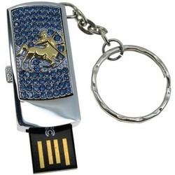 USB Flash (флешка) Uniq Zodiak Crystal Sagittarius 32Gb