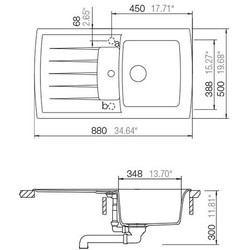 Кухонная мойка Schock Lotus D-100