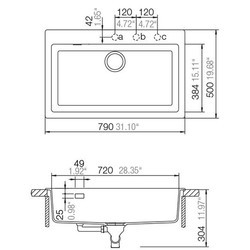 Кухонная мойка Schock Primus N-100XL