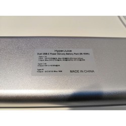 Powerbank аккумулятор HyperJuice 130W USB-C Battery 27000
