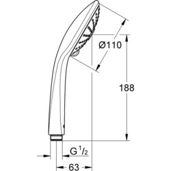 Душевая система Grohe Euphoria 110 Massage 26513