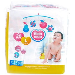 Подгузники Nico Nico Diapers L / 20 pcs