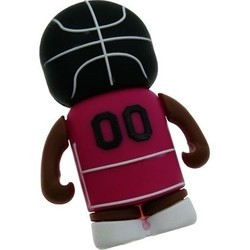 USB Flash (флешка) Uniq Basketball Uniform Bulls Player 8Gb