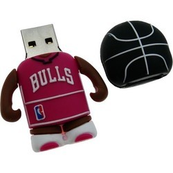 USB Flash (флешка) Uniq Basketball Uniform Bulls Player 3.0 16Gb