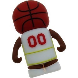 USB Flash (флешка) Uniq Basketball Uniform Heat Player 8Gb