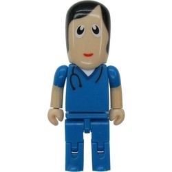 USB Flash (флешка) Uniq Heroes Male Nurse in Blue 32Gb