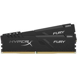 Оперативная память Kingston HyperX Fury Black DDR4 2x8Gb