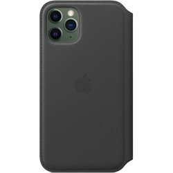 Чехол Apple Leather Folio for iPhone 11 Pro (фиолетовый)