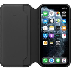 Чехол Apple Leather Folio for iPhone 11 Pro (фиолетовый)