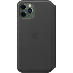 Чехол Apple Leather Folio for iPhone 11 Pro Max (фиолетовый)