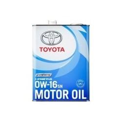 Моторное масло Toyota Motor Oil 0W-16 SN 4L