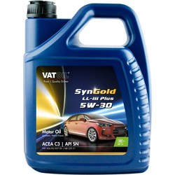 Моторное масло VatOil SynGold LL-III Plus 5W-30 5L