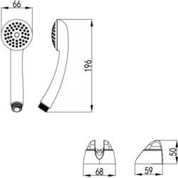 Душевая система Milardo 3301F68M16