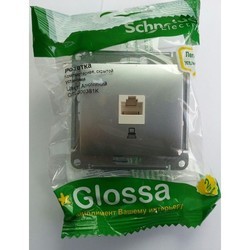 Розетка Schneider Glossa GSL000381K (серый)