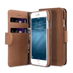 Чехол Melkco Wallet Book Type for iPhone 7/8 (коричневый)