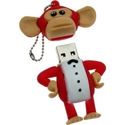 USB Flash (флешка) Uniq Monkey in a Tuxedo 3.0 8Gb