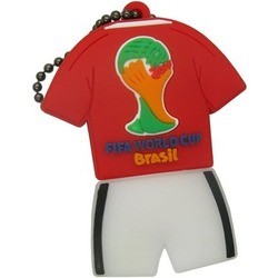 USB Flash (флешка) Uniq Football Uniform Brasil 2014 3.0 8Gb