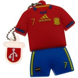 USB Flash (флешка) Uniq Football Uniform David Villa 3.0