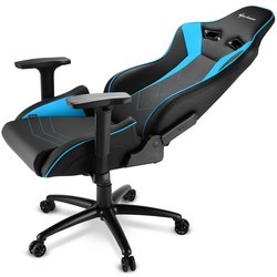 Компьютерное кресло Sharkoon Elbrus 3 (синий)