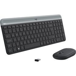 Клавиатура Logitech MK470 Slim Wireless Keyboard and Mouse Combo (черный)