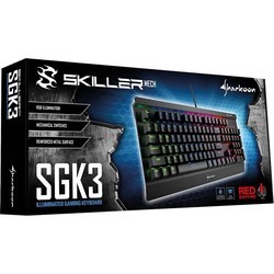 Клавиатура Sharkoon Skiller Mech SGK3 Red Switch