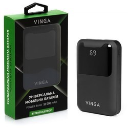 Powerbank аккумулятор Vinga BTPB0310LEDRO