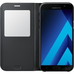 Чехол Samsung S View Standing Cover for Galaxy A7 (черный)