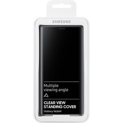 Чехол Samsung Clear View Standing Cover for Galaxy Note9 (черный)