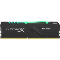 Оперативная память Kingston HyperX Fury DDR4 RGB 1x16Gb