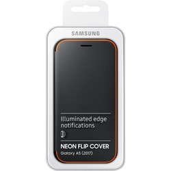Чехол Samsung Neon Flip Cover for Galaxy A5 (золотистый)