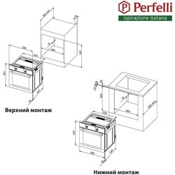 Духовой шкаф Perfelli BOE 6760 WH