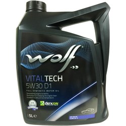 Моторное масло WOLF Vitaltech 5W-30 D1 5L