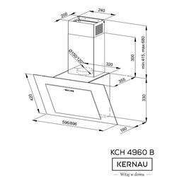 Вытяжка Kernau KCH 4960 B