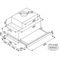 Вытяжка Kernau KTH 11.162 B