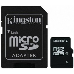Карта памяти Kingston microSDHC Class 4 16Gb