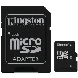 Карта памяти Kingston microSDHC Class 10 8Gb