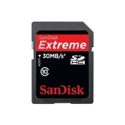 Карта памяти SanDisk Extreme SDHC Class 10 32Gb