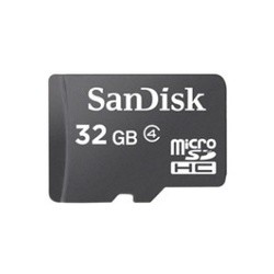Карта памяти SanDisk microSDHC Class 4 32Gb