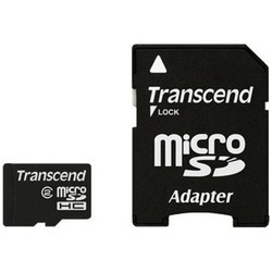 Карта памяти Transcend microSDHC Class 2 4Gb