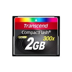 Карта памяти Transcend CompactFlash 300x 2Gb