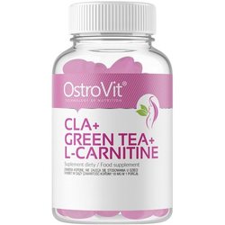 Сжигатель жира OstroVit CLA/Green Tea/L-Carnitine 90 caps