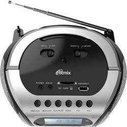 Аудиосистема Ritmix RBB-200BT (серебристый)