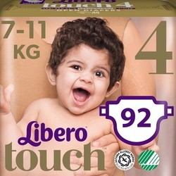 Подгузники Libero Touch Open 4 / 92 pcs