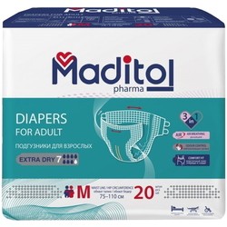 Подгузники Maditol Diapers M / 20 pcs