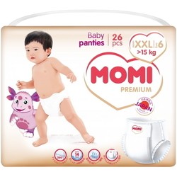 Подгузники Momi Premium Pants XXL / 26 pcs