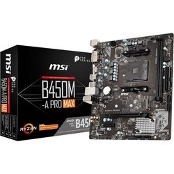 Материнская плата MSI B450M-A PRO MAX