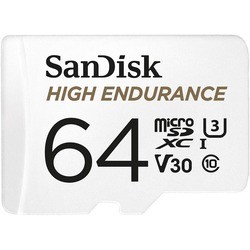 Карта памяти SanDisk High Endurance microSDXC U3