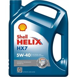Моторное масло Shell Helix HX7 5W-40 55L