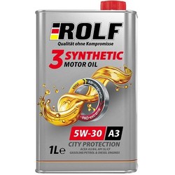Моторное масло Rolf 3-Synthetic 5W-30 1L
