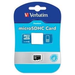 Карты памяти Verbatim microSDHC Class 6 4Gb